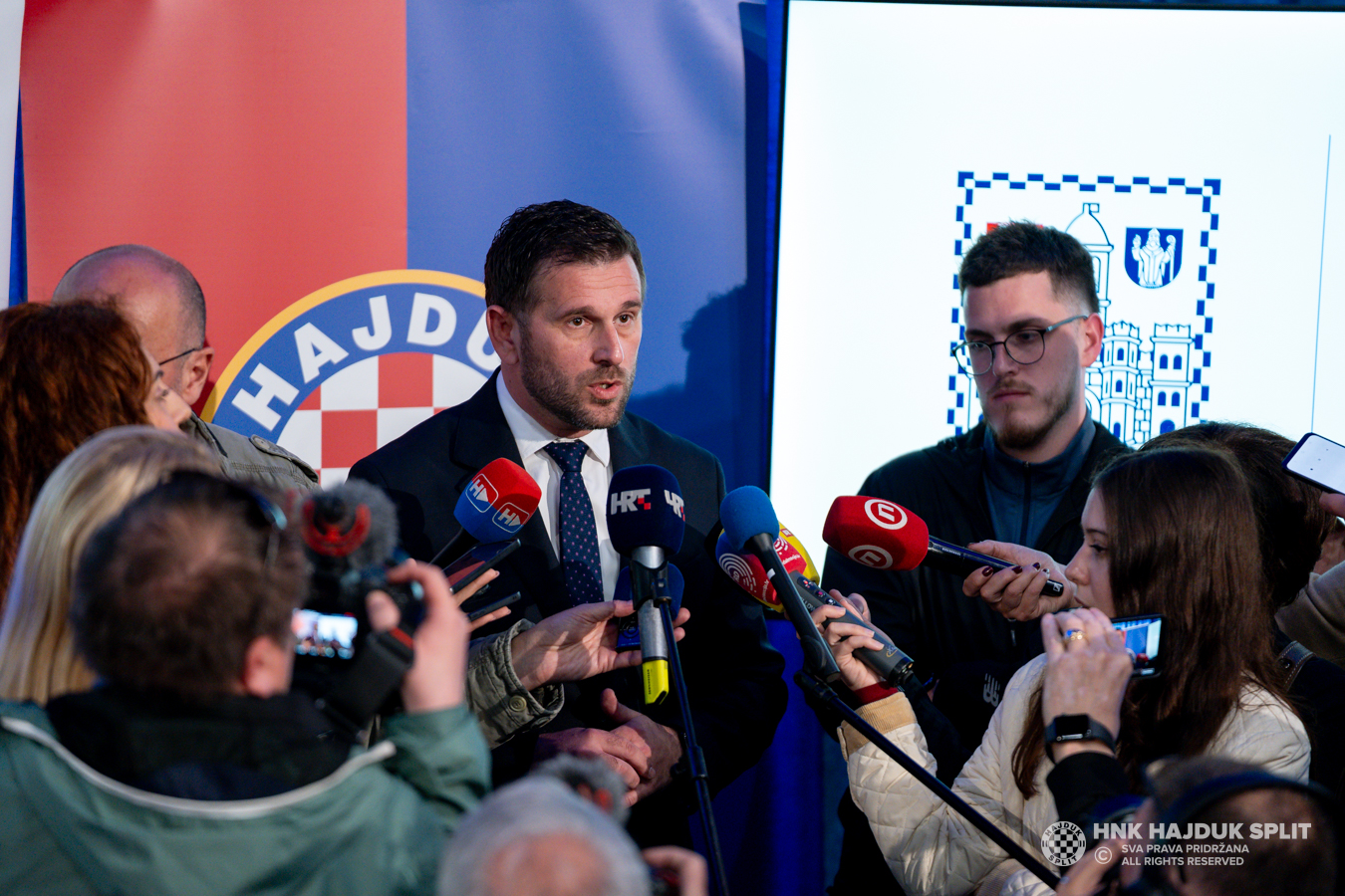 Na Poljudu prezentirana studija izvodljivosti "Nogomenti stadion i kamp u Splitu".